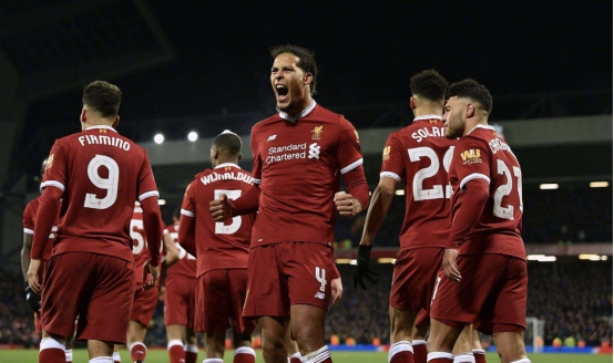  利物浦四比零横扫狼队展现恐怖进攻火力